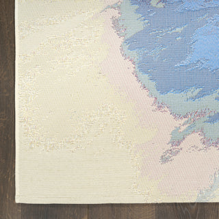 Nourison Color Splash CSP08 Ivory Multicolor Area Rug Detail Image