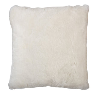 Auskin Short Wool Sheepskin Square White main image