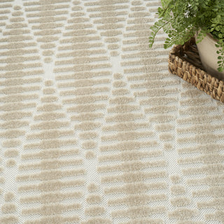 Nourison Casual CSU01 Beige Area Rug Corner Image
