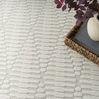 Nourison Casual CSU01 Ivory Area Rug Corner Image