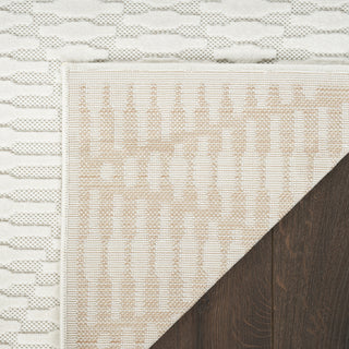 Nourison Casual CSU01 Ivory Area Rug Corner Image