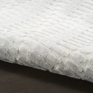 Nourison Casual CSU01 Light Grey Area Rug Corner Image