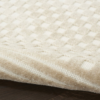 Nourison Casual CSU02 Beige Area Rug Corner Image