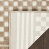 Nourison Casual CSU02 Brown Area Rug Corner Image