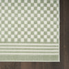 Nourison Casual CSU02 Green Area Rug Detail Image