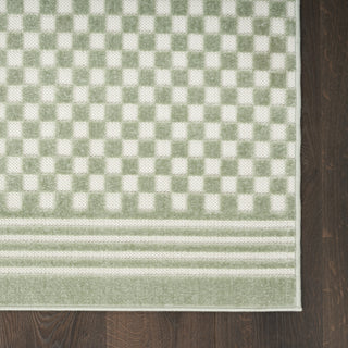 Nourison Casual CSU02 Green Area Rug Detail Image