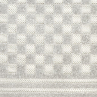 Nourison Casual CSU02 Light Grey Area Rug Swatch Image