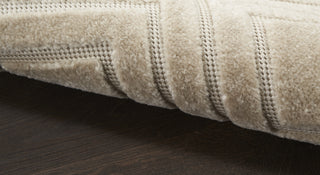 Nourison Casual CSU03 Beige Area Rug Corner Image