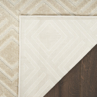 Nourison Casual CSU03 Beige Area Rug Corner Image