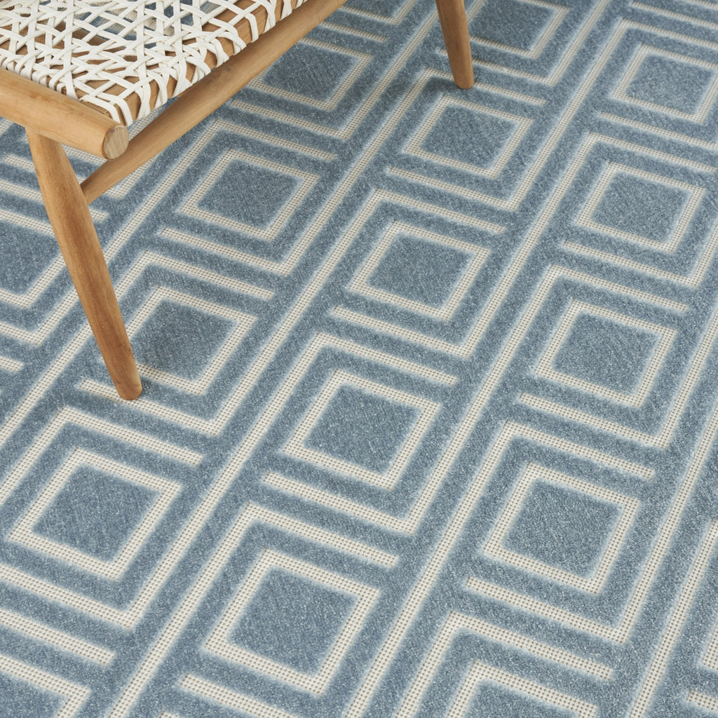 Nourison Casual CSU03 Blue Area Rug main image