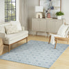 Nourison Casual CSU03 Blue Area Rug Corner Image