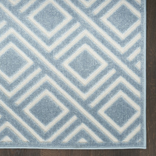 Nourison Casual CSU03 Blue Area Rug Detail Image