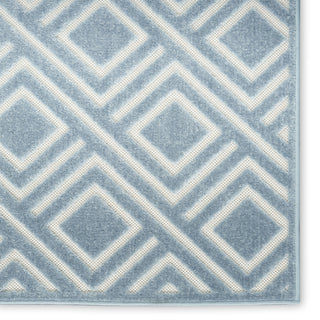 Nourison Casual CSU03 Blue Area Rug Texture Image
