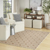 Nourison Casual CSU03 Brown Area Rug Corner Image