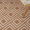 Nourison Casual CSU03 Copper Area Rug Corner Image