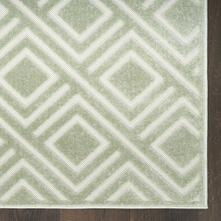 Nourison Casual CSU03 Green Area Rug Detail Image