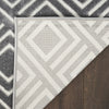 Nourison Casual CSU03 Grey Area Rug Corner Image