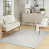 Nourison Casual CSU03 Light Grey Area Rug Corner Image