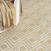 Nourison Casual CSU03 Taupe Area Rug Corner Image
