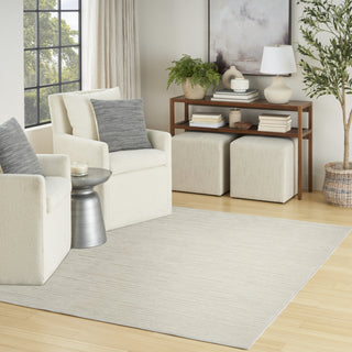 Nourison Casual CSU04 Beige Area Rug Corner Image