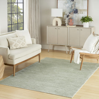 Nourison Casual CSU04 Green Area Rug Corner Image