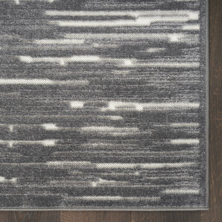 Nourison Casual CSU04 Grey Area Rug Detail Image