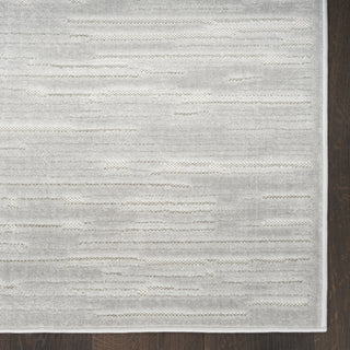 Nourison Casual CSU04 Light Grey Area Rug Detail Image