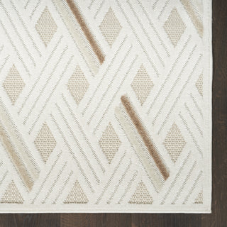 Nourison Casual CSU05 Ivory Beige Area Rug Detail Image