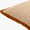 Livabliss Cotton Fringe CTF-001 Rust Corner Shot