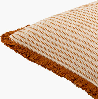 Livabliss Cotton Fringe CTF-001 Rust Corner Shot