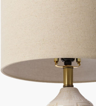 Surya Corinth CTH-001 White Lamp Detail
