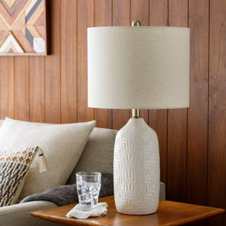 Surya Corinth CTH-001 White Lamp Style Shot Feature