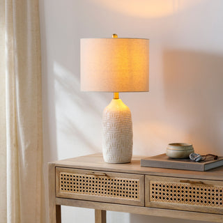 Surya Corinth CTH-001 White Lamp Style Shot Feature