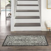 Nourison Country Side CTR04 Ivory/Charcoal Area Rug Corner Image