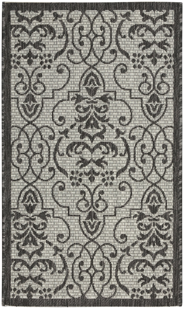 Nourison Country Side CTR04 Ivory/Charcoal Area Rug main image