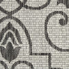 Nourison Country Side CTR04 Ivory/Charcoal Area Rug Swatch Image