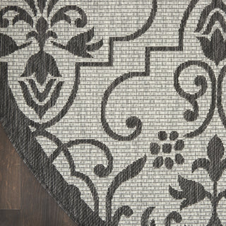 Nourison Country Side CTR04 Ivory/Charcoal Area Rug Detail Image