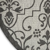 Nourison Country Side CTR04 Ivory/Charcoal Area Rug Texture Image