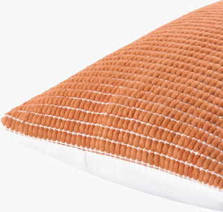 Livabliss Chunky Grid CUG-005 Burnt Orange Corner Shot