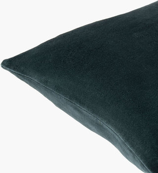 Surya Cotton Velvet CV-058 Slate Gray Corner Shot