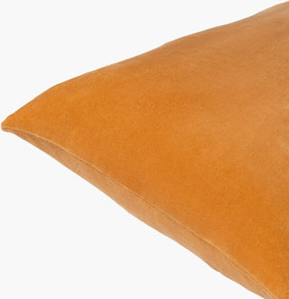 Surya Cotton Velvet CV-060 Goldenrod Corner Shot