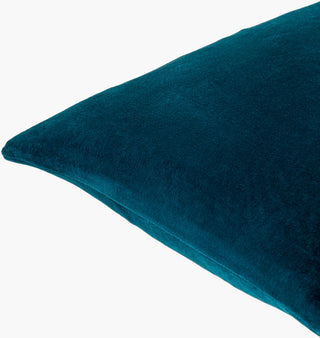 Surya Cotton Velvet CV-061 Teal Corner Shot