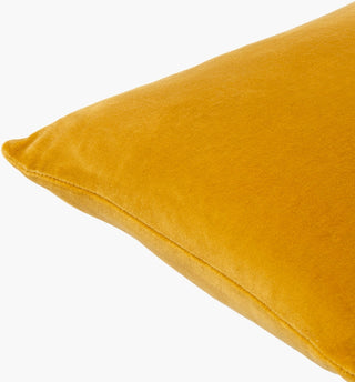 Surya Cotton Velvet CV-062 Goldenrod Corner Shot