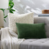 Surya Cotton Velvet CV-063 Olive Green Style Shot