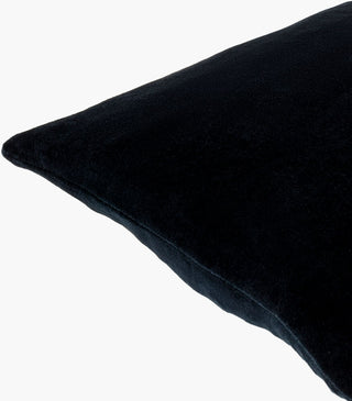 Surya Cotton Velvet CV-065 Black Corner Shot