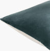 Surya Cotton Velvet CV-067 Teal Corner Shot