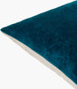 Surya Cotton Velvet CV-070 Teal Corner Shot