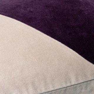 Surya Cotton Velvet CV-073 Plum Detail