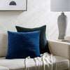 Surya Cotton Velvet Stripes CV-084 Navy Style Shot
