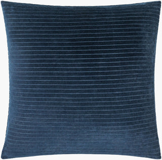 Surya Cotton Velvet Stripes CV-086 Navy main image